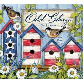 Lang 726225130192 Companies Old Glory 2024 Wall Calendar