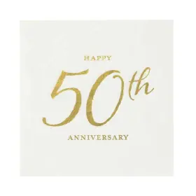 9292620170 Lang Companies 50th Anniversary Beverage Napkins