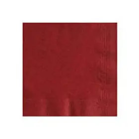 501-109 Lapaco Paper Products 2-ply Burgundy Beverage Napkin - 1000 / Cs
