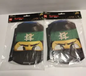 360278 Lego The Ninjago Movie Masks 2 Pkgs 8 Each 16 Total Party Costume