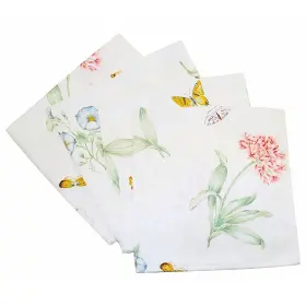 39-30150mlt Lenox Butterfly Meadow Cloth Napkins Reusable Dinner Machine Washab 39-30150mlt Lenox Butterfly Meadow Cloth Napkins Reusable Dinner Machine Washab