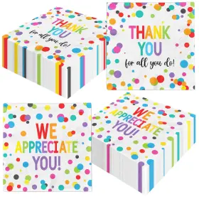 Lenyunge 717203051301 Appreciation Decorations40pcs Thank You Napkins We Appreciate Employ