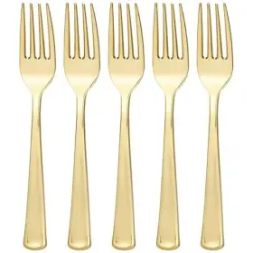 37288 Lillian Collection Plastic Cutlery Silverware Vv 24 Count