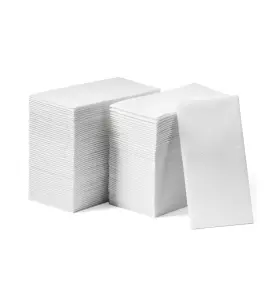 Lt-gt-wht-1000 Lintext 1000-pack Disposable Guest Towel Paper Napkin - Cloth-like T