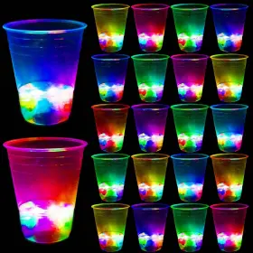 Ssdb-40-1 Llkmdss 40 Pcs Glowing Party Cups Pack Count Of 1 Flashing Color