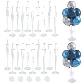 B0cmzq3bgj Lobubt 20 Sets Balloon Stand Kits With Base For Table Centerpieces Reusable