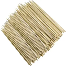 Lociun 787942454916 4-inch Natural Bamboo Toothpicks And Skewers 750-count Extra-long Wooden Picks F