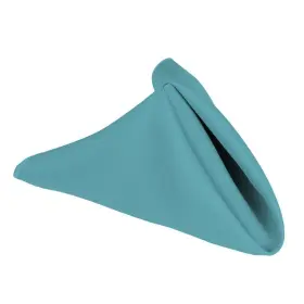 Ltc Linens 848323003038 Linentablecloth 17-inch Polyester Napkins 1-dozen Turquoise