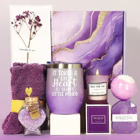 Gifts-001 Luiconmo Teacher Gifts For Women Appreciation Box Purple
