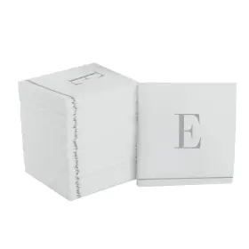 Luxe Party 633125266411 112 Pack Monogram Cocktail Napkins Letter E Initial Disposable Premium Air