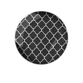 Luxe Party 633125273785 Nyc Plastic 30 Pack Dinnerware Plates Disposable 10.25 Inch Dinner Plate D