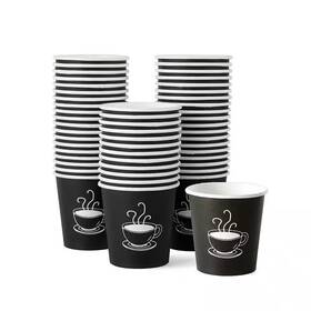 Lynzavix 744759748096 2.36 Inch Diameter Black Disposable Paper Cups Tableware 600 Per Case