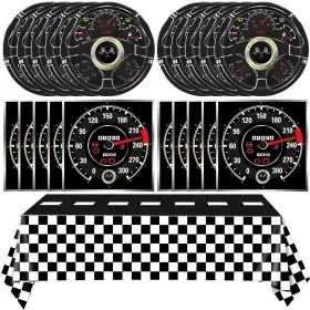 Mainivo 717352822081 41pcs Race Car Birthday Party Decorationsstart Your Engines Tableware Set Rac