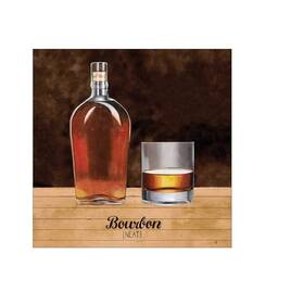 Marthas Goat 1253343 40 Pcs Bourbon Cocktail Napkins 2 Packs Beverage Drink Party Decor Supplies