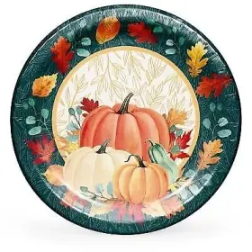 Member S Mark 193968198527 Members Fall Is In The Air Dinner Paper Plates 10 Inch 85 Count