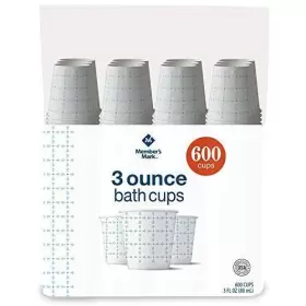 Members Mark 078742267111 Paper Bath Cup 3 Oz. 660 Ct