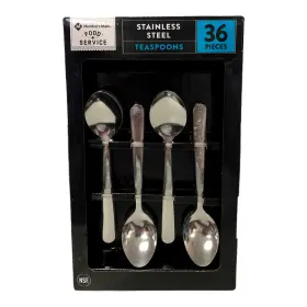 Members Mark 078742293059 Stainless Steel Food Service Teaspoons Box - 36ct