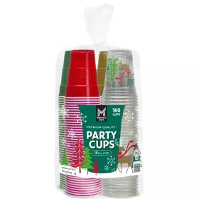 990358792 Members Mark Premium Quality Holiday Cups 18 Fluid Ounce Pack Of 160