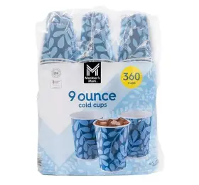 Mo9ozcups Members Mark Printed Paper Bath Cold Cup 9 Oz. 360 Ct. Free Shipping