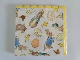 195990 Meri Beatrix Potter Peter Rabbit Easter Eggs Bunny 20 Large Napkins