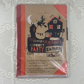 Meri 636997197388 Creepy Placemats And Spooky Party Games Halloween
