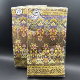 807397 Michel Design Works 2pk Sandalwood Spice Hostess Napkins Triple Ply 15ct Sealed