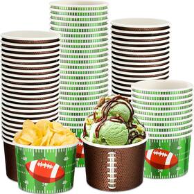 Mimorou 313057691610 80 Pcs Football Party Supplies Snack Bowl 9 Oz Game Day Bowls P