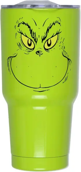 Kq35 Mjc Grinch Drink Tumbler Dr Seusss How The 30 Ounces