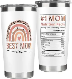 Mocosweeties 850059656235 Gifts For Mom From Daughter Son - Birthday Mothers Day 20oz 01