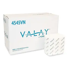 4545vn Morcon Tissue Napkins Interfolded Wh