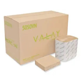 5050vn Morcon Tissue Valay Interfolded Napkins 1-ply 6.3 X 8.85 Kraft 6 000/carton