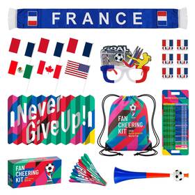 Moriswos Mw-w01-1 Ultimate 2026 World Soccer Cup Usa Fan Kit 7in1 Match Day Set Flag Trumpet