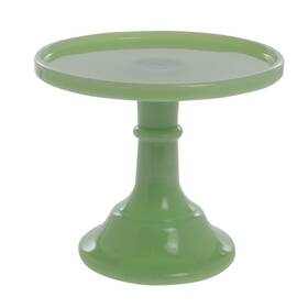 Mosser Glass 2046j Jadeite 6 Inch Cake Stand - By