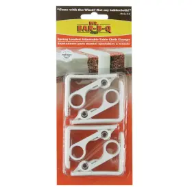 02108y Mr. Bar-b-q Spring Loaded Adjustable Table Cloth Clamps