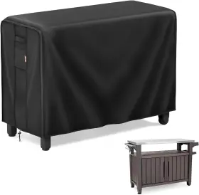 Mr. Cover 193078624459 Outdoor Prep Table 52 Inch For Keter Unity Xl Black