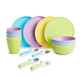 46801 Munchkin Baby And Toddler Dining Set 16 Piece Multi-color Unisex