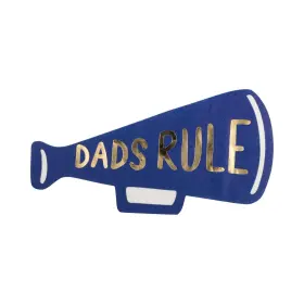 Dad1137 My Minds Eye Dads Rule Megaphone Paper Napkins
