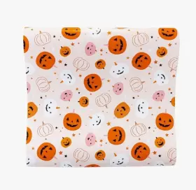 Pltbr83 My Minds Eye Paper Table Runner Halloween Pink Pumpkins Party Decor 16 X 120 In