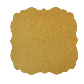 Mybbshower 647336242300 Gold Glitter Paper Placemat For Wedding Plate Chargers Anniversary Party New Yea