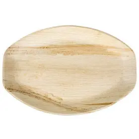 Nature Me 752541937450 Palm Leaf Plates All-natural Bamboo Style Organic Disposable Dinnerware-10