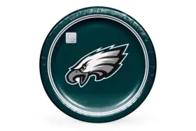 990306751 Nfl Artstyle Dinner Paper Plates 10 Inch 85 Ct. Team New York Jets