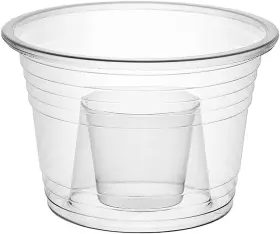 N410501 Northwest Enterprises Plastic Bomber Cups Jager Bomb Party Shot Glasses Disposable Neon Pack 50 Count