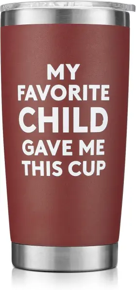 Mg004 Nowwish Mothers Day Gifts For Mom From Daughter Son My Favorite Medium Red