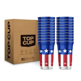 Oasis Venture Holdings Llc 810052139654 Americas 250th Birthday 20 Oz Reusable Aluminum 20oz - 20pk Red White Blue
