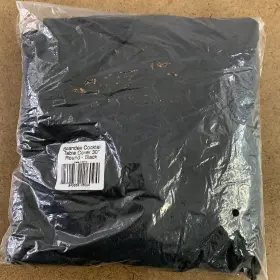 Obstal 840659106094 30 Inch Round Black Spandex Cocktail Table Cover Nwt