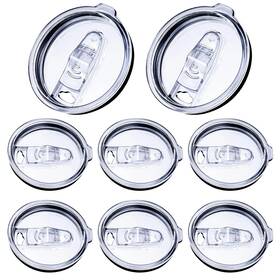 Okba 704090828642 8 Pack 30 Oz Tumbler Replacement Lids Plastic 8pcs