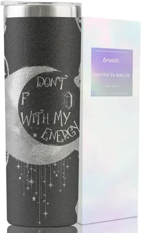 Lekuswitch5dmoon Onebttl Witchy Gift Witch Stuff Decor Witchcraft Insulated 20 Ounces Moon