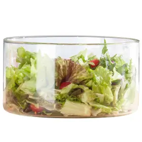 Os048004 Opexscal 190oz Extra Large Glass Trifle Bowl Modern Design Clear Round Dessert
