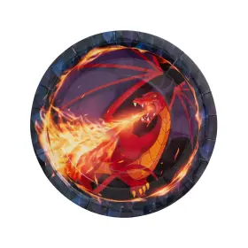 Oriental Trading 886102935859 Fun Express Dragon Flames Paper Dinner Plates With Scales Trim - 8 Ct Oriental Trading 886102935859 Fun Express Dragon Flames Paper Dinner Plates With Scales Trim - 8 Ct