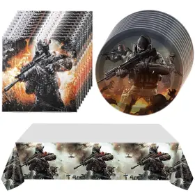 Ou Rui 732688149596 Gaming Birthday Party Supplies Video Decorations